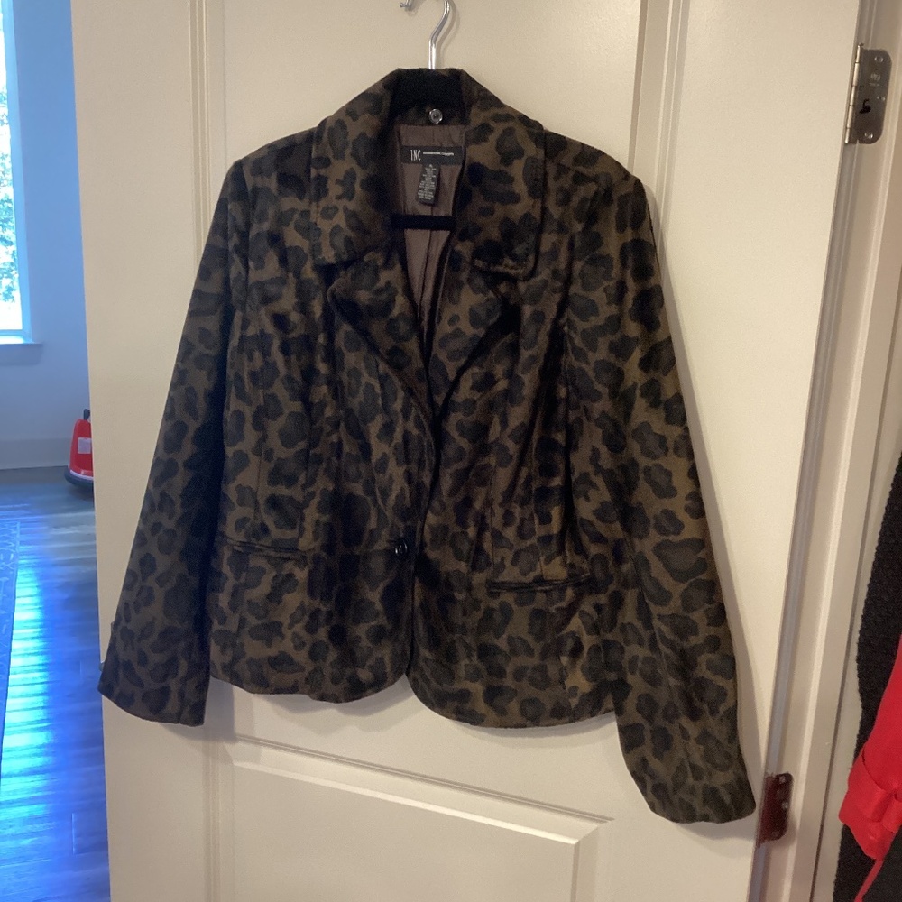 Leopard Print Jacket - image 1